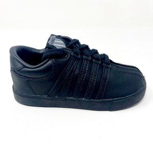 K-Swiss Classic Triple Black Infant Baby Casual Shoes 20144